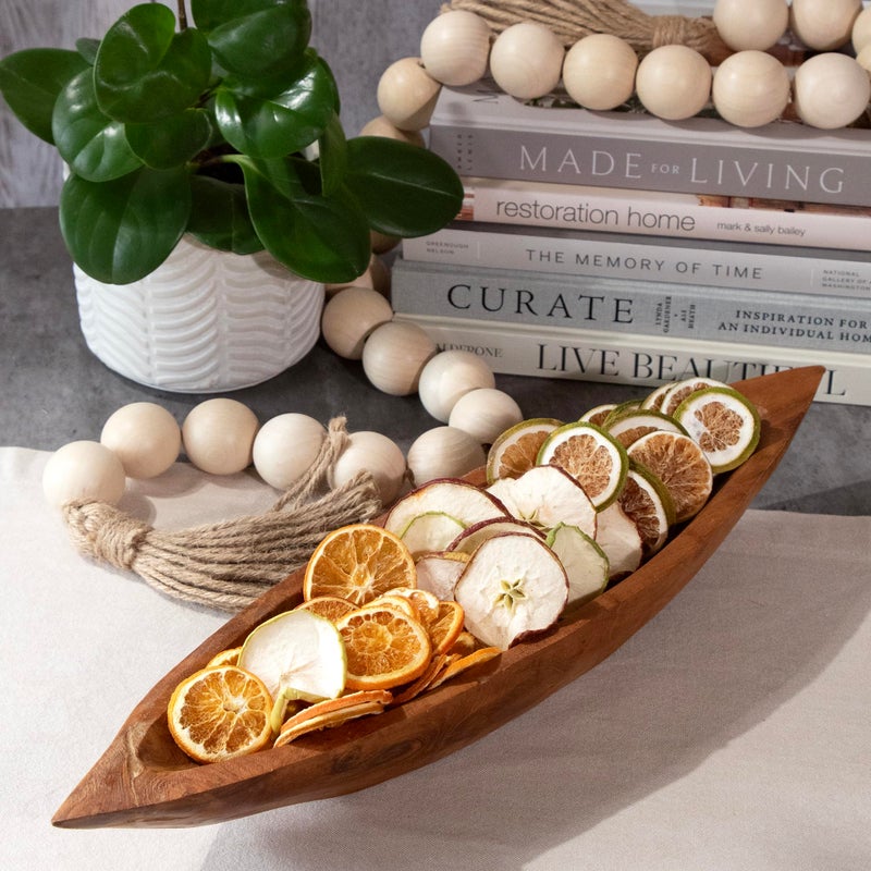 ANDALUCA Natural Vase & Bowl Fillers | Dried Orange, Apple & Citrus Slices| Home Decor (Fruit Slices) - Image 5